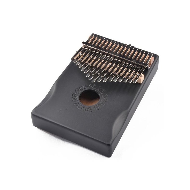 Kalimba i Solid Pine - Black med 17 toner