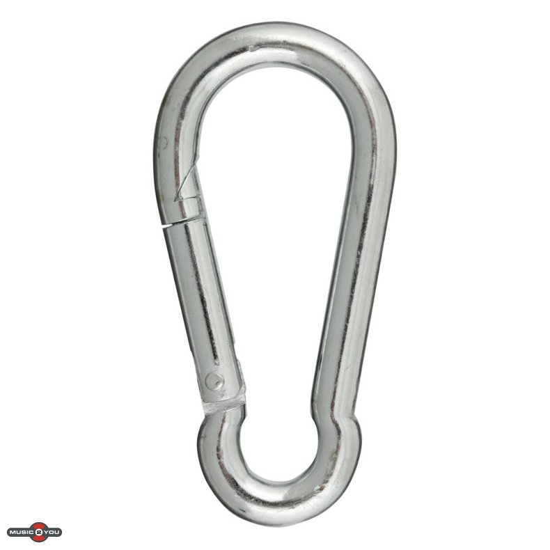 Karabinhage Galvaniseret 5x50mm - Slv