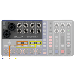 Zoom LiveTrak L6 Mixer