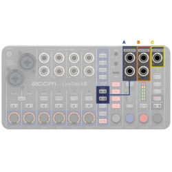 Zoom LiveTrak L6 Mixer