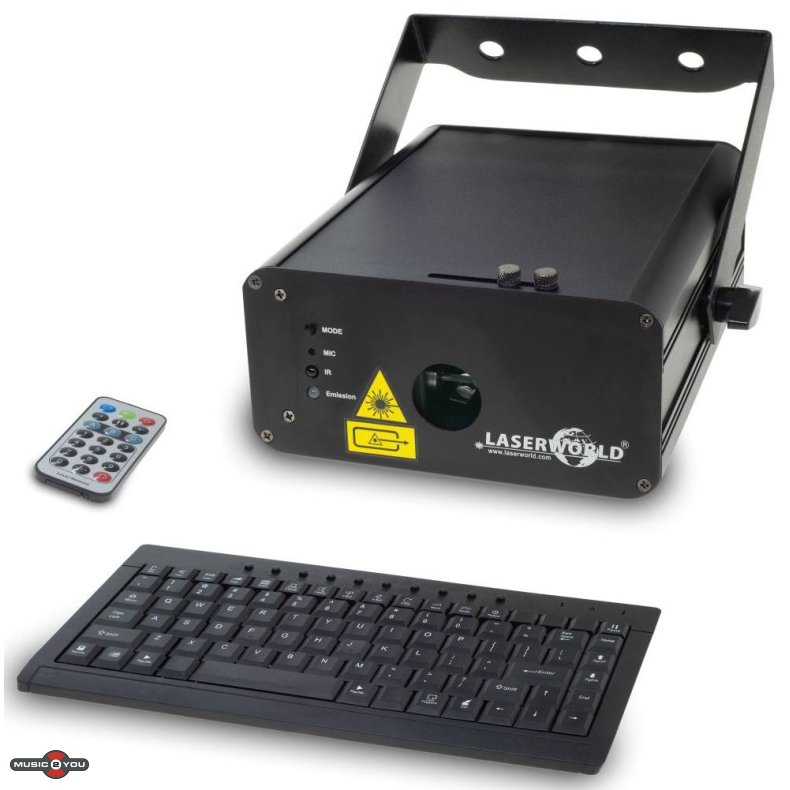 Laserworld CS-500RGB KeyTEX DMX + ILDA Laser 500 mW