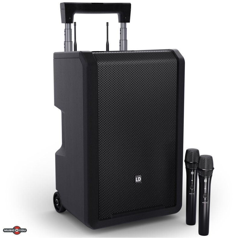 LD Systems ANNY 10 HHD 2 - Batteri hjttaler med 2 x trdls hndholdt
