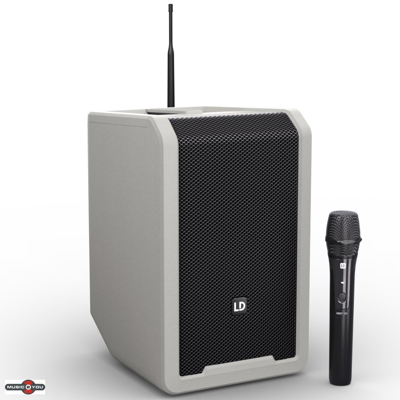 LD Systems ANNY 8 HHD - Batteri hjttaler med trdls hndholdt - Gr
