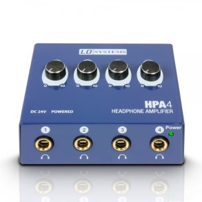LD Systems HPA 4 - Hovedtelefonforstrker 4 kanaler