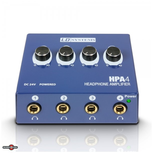 LD Systems HPA 4 - Hovedtelefonforstrker 4 kanaler