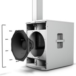 LD Systems Maui 44 G2 W - Aktiv PA Sjle system - Hvid
