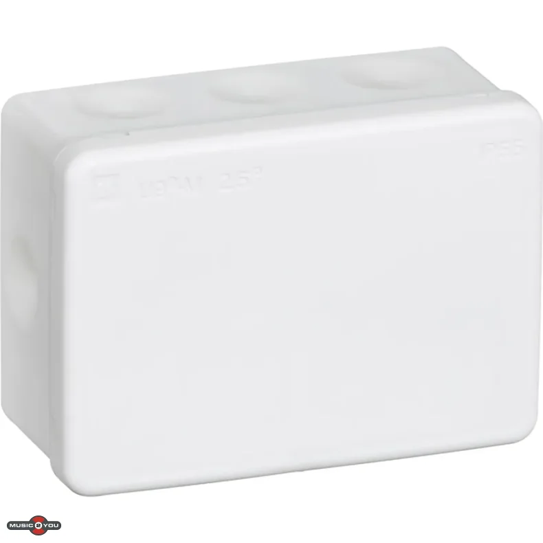 LK U9 Membrandåse 2.5mm² - Hvid
