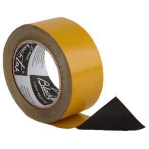 Le Mark Blacktak Mask Foil Varmeresistent Tape 50mm x 25m