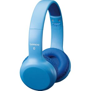 Lenco HPB-110BU Bluetooth Hovedtelefoner til b�rn - Bl�