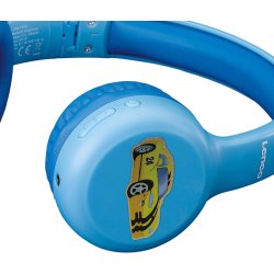 Lenco HPB-110BU Bluetooth Hovedtelefoner til b�rn - Bl�