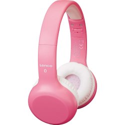 Lenco HPB-110PK Bluetooth Hovedtelefoner til b�rn - Pink
