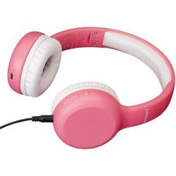 Lenco HPB-110PK Bluetooth Hovedtelefoner til b�rn - Pink