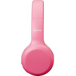 Lenco HPB-110PK Bluetooth Hovedtelefoner til b�rn - Pink