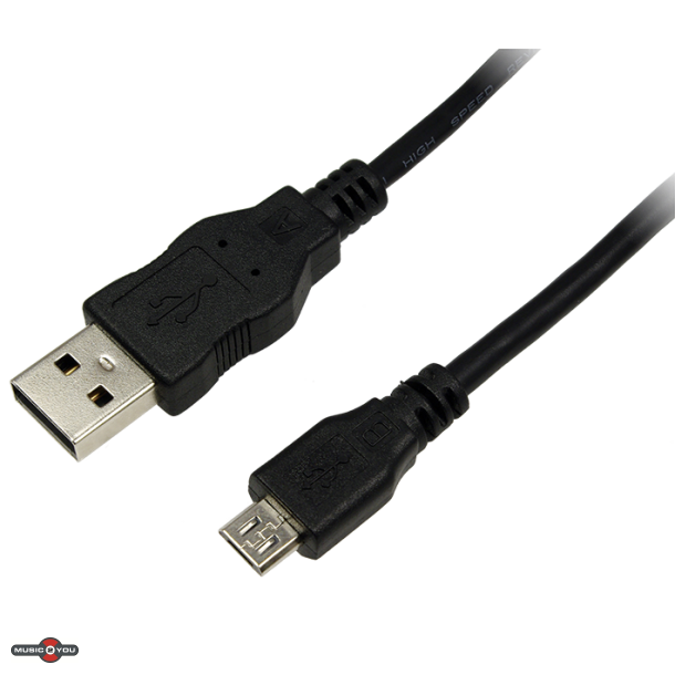 LogiLink USB A til Micro B kabel - 3 meter
