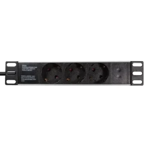 LogiLink PDU3B01 Rack strmskinne 3x Schuko udtag - 10