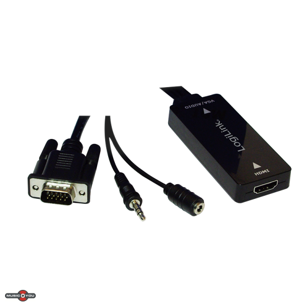 LogiLink HDMI til VGA converter med lyd