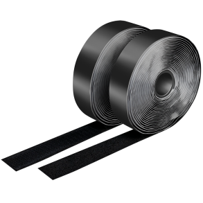 LogiLink - Velcrobnd med klb 5 m x 25 mm - Sort