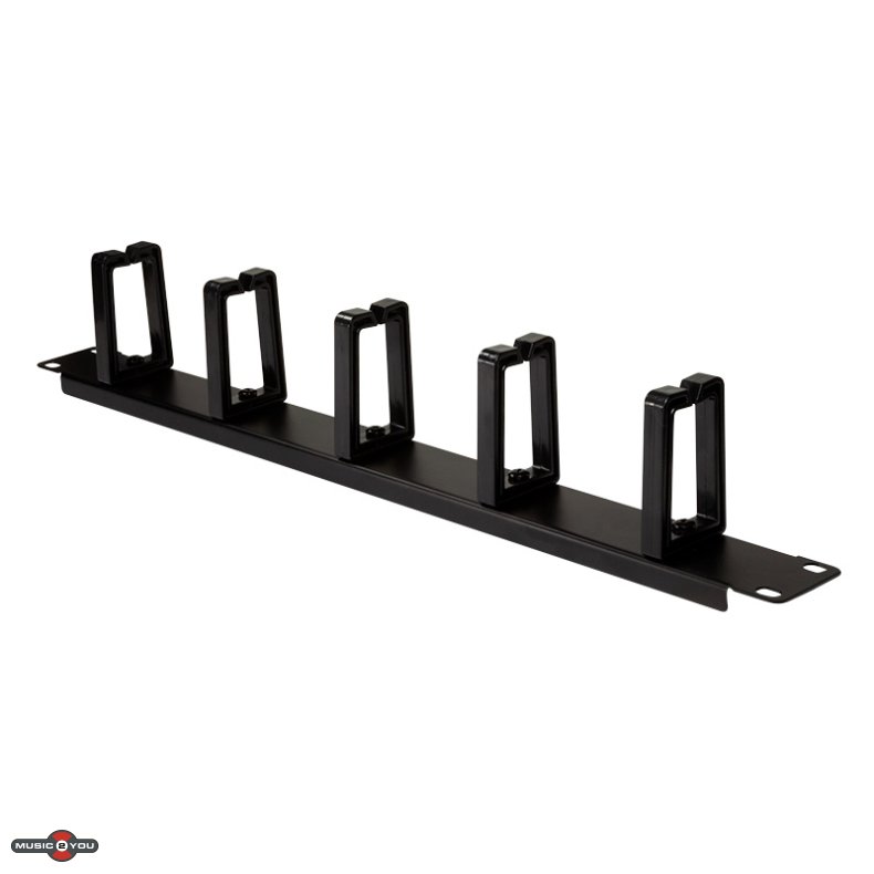 LogiLink Rackpanel med 5 drejelige aflastnings bjler - 19"/1Unit