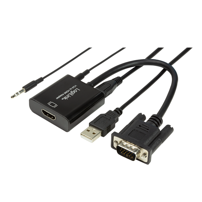 LogiLink VGA med lyd til HDMI Converter