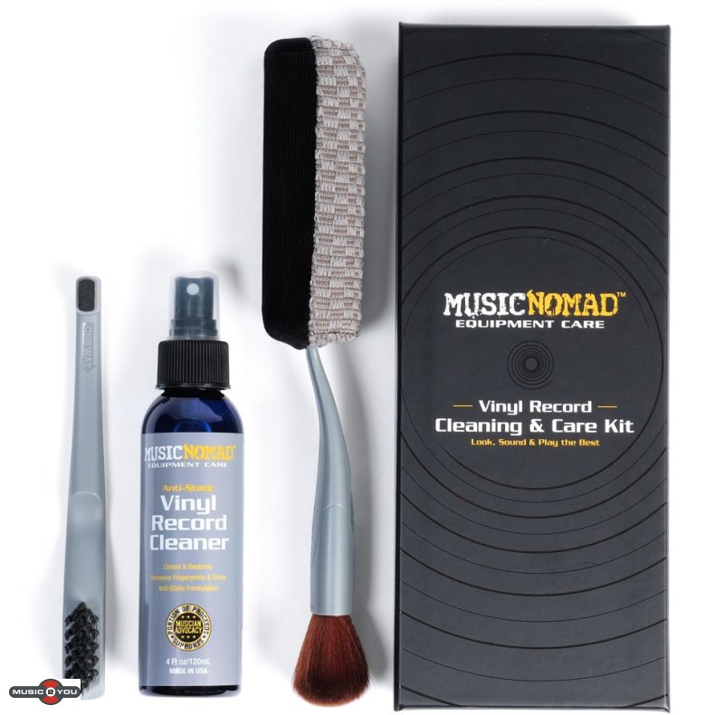 MusicNomad MN890 - Vinyl Cleaning &amp; Care Kit