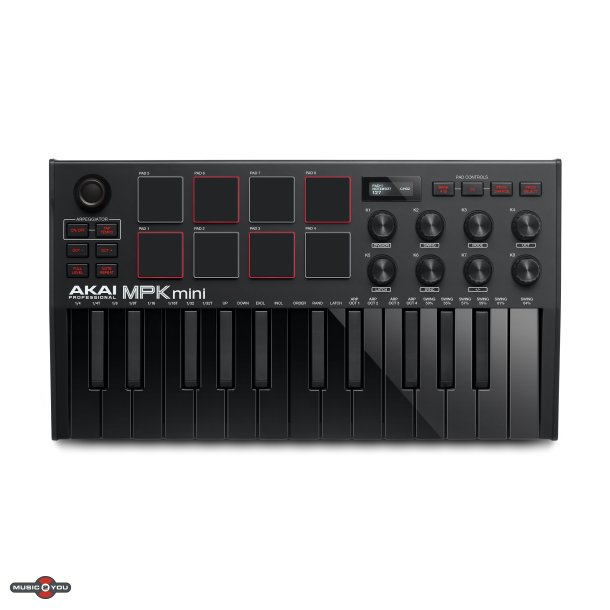 Akai MPK mini mk3 MIDI Keyboard - Sort