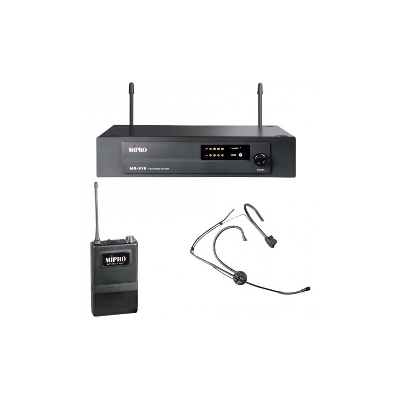 Mipro MR818-MT + MU-55HN - Bundle