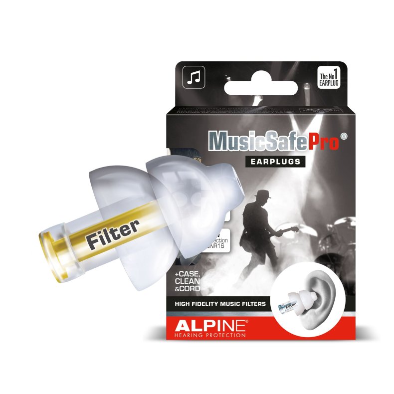 Alpine Musicsafe Pro repropper - transparent