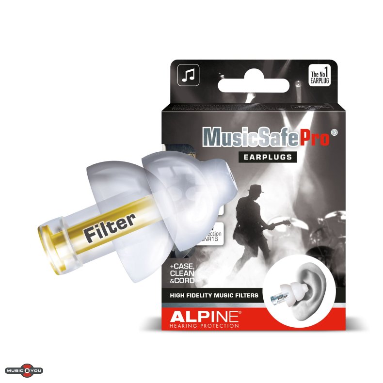 Alpine Musicsafe Pro repropper - transparent