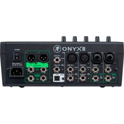 Mackie ONYX8 - 8-kanals Premium mixer med FX and USB