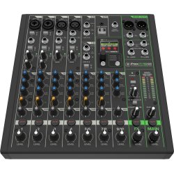 Mackie ProFX10GO - 10-kanals Batteri mixer med FX and USB