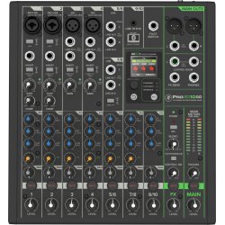 Mackie ProFX10GO - 10-kanals Batteri mixer med FX and USB