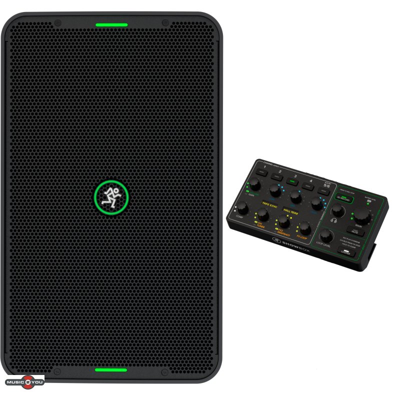Mackie Showbox Kombi Aktiv Batteri Hjttaler og Mixer med FX