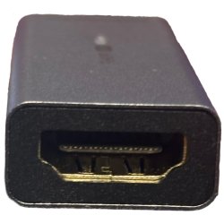 Pro HDMI Adapter st med ring/hul til kabel