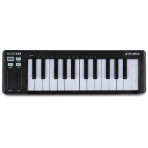 Arturia MicroLab Mk3 MIDI Keyboard - Sort
