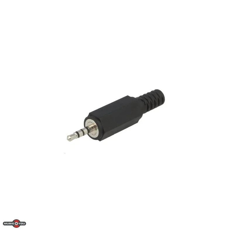 Microjack 2,5mm TRRS Kabelstik Han