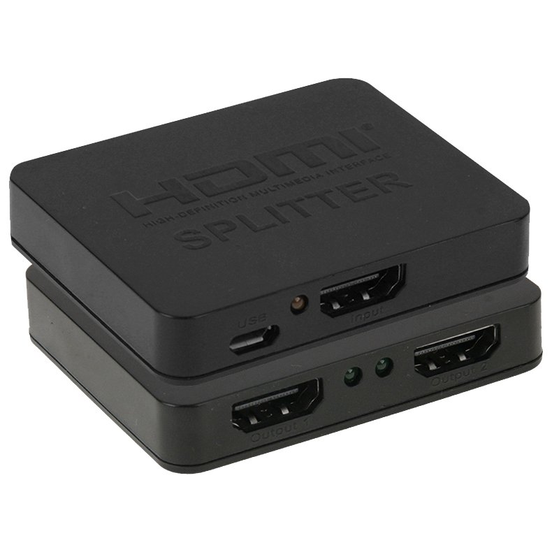 Mini HDMI Splitter 1 til 2 - 4K