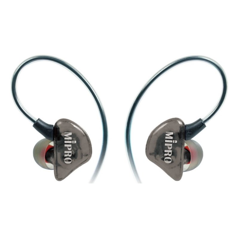 Mipro E-8S - Premium In-ear hovedtelefoner - Sort