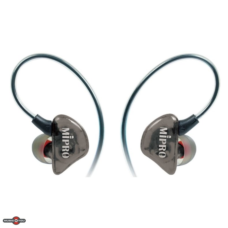 Mipro E-8S - Premium In-ear hovedtelefoner - Sort