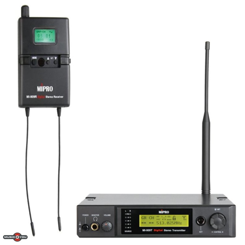 Mipro MI-909 Digital stereo In-Ear System - 5E / 480-544 MHz