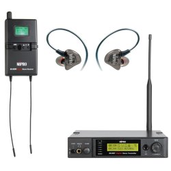 Mipro MI-909 Digital stereo In-Ear System inkl In-Ear hovedtelefoner - 5E / 480-544 MHz