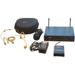 Mipro MR818-HT/MT Trdls-system inkl. 1xLommesender med Headset - Brugt
