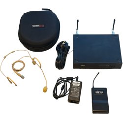Mipro MR818-HT/MT Trdls-system inkl. 1xLommesender med Headset - Brugt