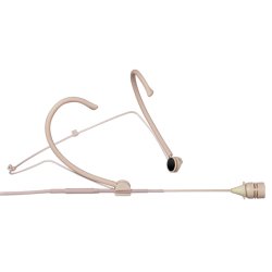 Mipro MU210 Headset / Hovedbjle-mikrofon 10mm Kapsel (Nyre) - Beige