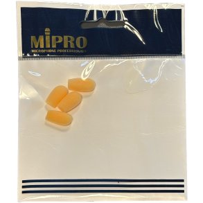 Mipro W55S Vindhtte til MU55 - Beige - 4 Pack
