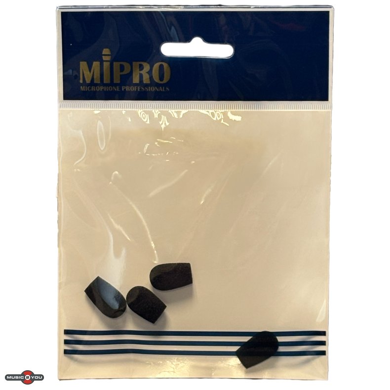 Mipro W55 Vindhtte til MU55 - Sort - 4 Pack