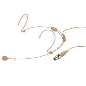 Monacor HSE-140/SK B�rne headset mikrofon (Nyre) - Beige