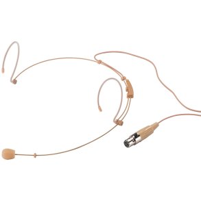 Monacor HSE-152/SK Headset mikrofon (Nyre) - Beige