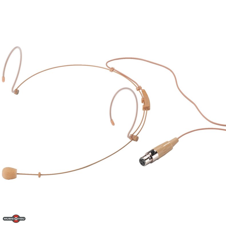 Monacor HSE-152/SK Headset mikrofon (Nyre) - Beige