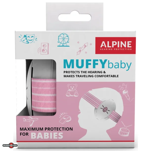 Alpine Muffy Baby - Hrevrn til baby (1-3r) - Pink