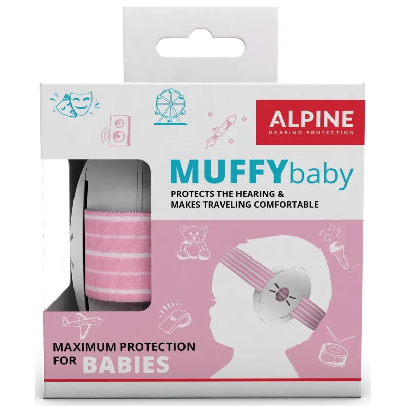 Alpine Muffy Baby - Hrevrn til baby (1-3r) - Pink